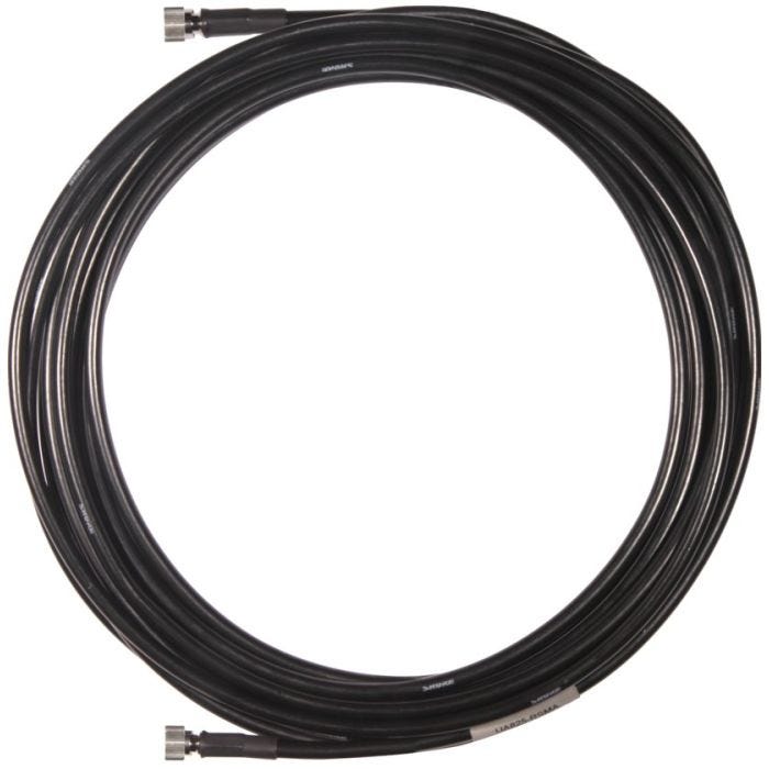 Shure UA850-RSMA Câble SMA à polarité inversée, 15.2 m (pour système GLX-D+ double-bande)