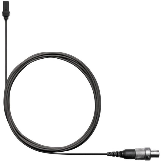 Shure UL4B/C-LM3-A Micro-cravate cardioïde UniPlex, LEMO3, noir