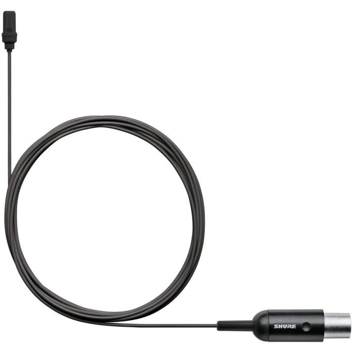 Shure Wired Microphone UL4 Lav, cardioid, MTQG, black, incl. accessories
