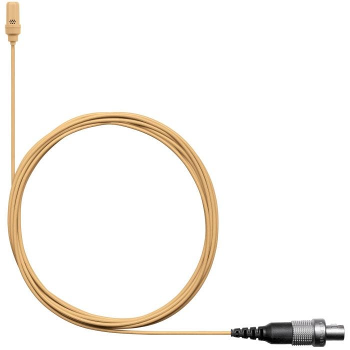 Shure Wired Microphone UL4 Lav, cardioid, LEMO3,tan,incl accessories