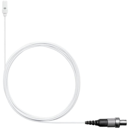 Shure UL4W/C-LM3-A micro-cravate cardioïde UniPlex, blanc, LEMO3