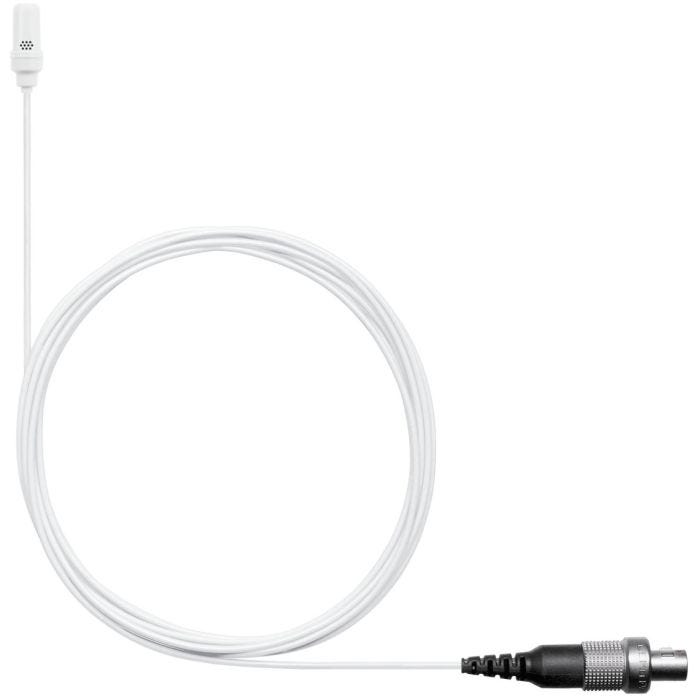 Shure UL4W/C-LM3-A micro-cravate cardioïde UniPlex, blanc, LEMO3