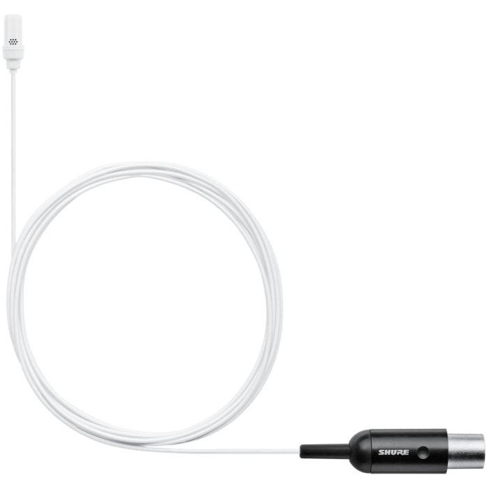 Shure Wired Microphone UL4 Lav, cardioid, MTQG, white,incl accessories