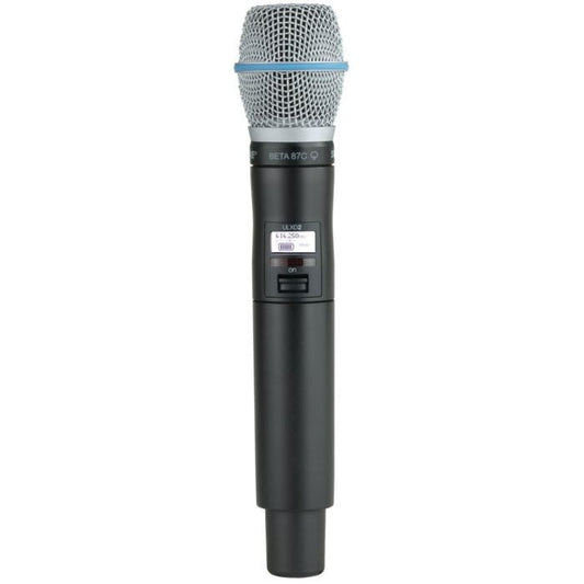 Shure ULXD2/B87C=-G51 Émetteur numérique à main, capsule BETA87C, série ULX-D G51 (470-534 MHz)