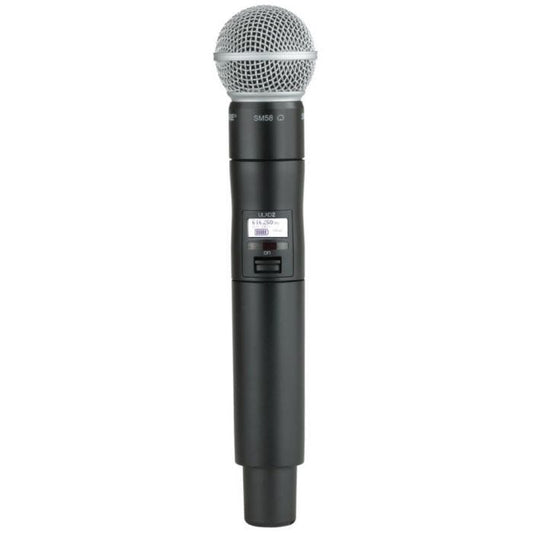 Shure ULXD2/SM58=-G51 Émetteur numérique à main, capsule SM58, série ULX-D G51 (470-534 MHz)