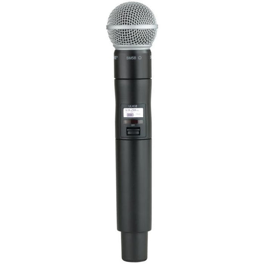 Shure ULXD2/SM58=-H51 Émetteur numérique à main, capsule SM58, série ULX-D H51 (534-598 MHz)