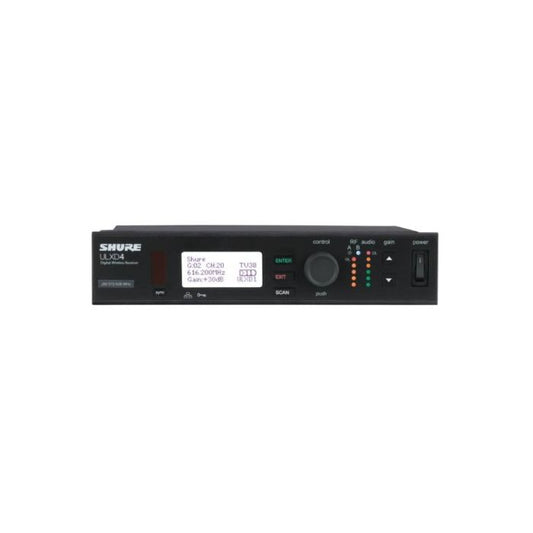 Shure ULXD4E=-H51 Récepteur numérique UHF, série ULX-D H51 (534-598 MHz)
