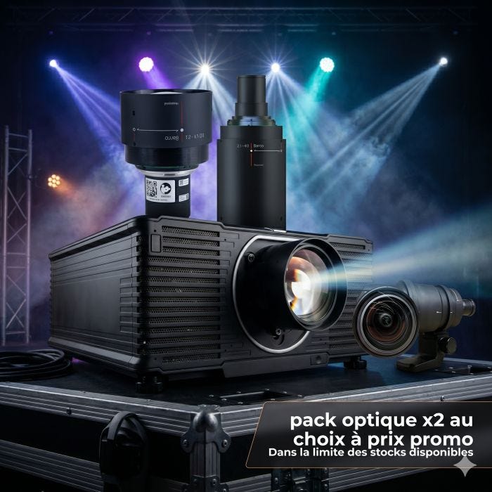 Barco, I600-4K15 14000 ISO lumen, 4K UHD, single-chip laser phosphor projector
