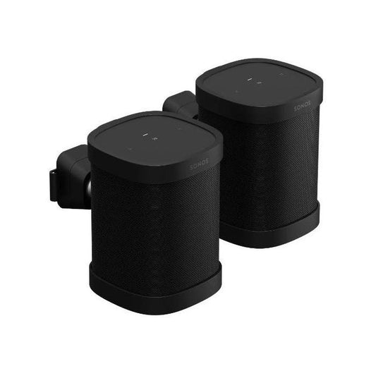 Sonos S1WMPWW1BLK Paire de supports pour One, noir