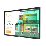 NEC MultiSync M551 PCAP Écran plat de signalisation numérique (Écran tactile 4K Ultra HD)