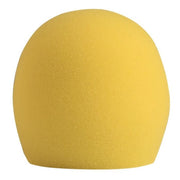 Shure Foam Windscreen for Shure Ball Type Microphones Yellow