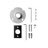 Shure A900-S-PM Platine montage avec cache pour installer MXA920-S sur potence plafond 5’’format NPT