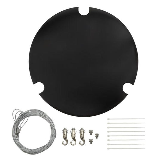 Shure A901B-R-GM Kit de suspension Gripple pour MXA901, noir