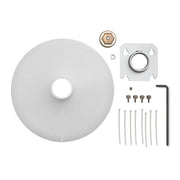 Shure 3/8in Post Mount Kit MXA901,White