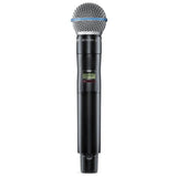 Shure AD2/B58=-G56 Émetteur numérique à main, capsule BETA58A, série Axient Digital G56 (470-636 MHz)