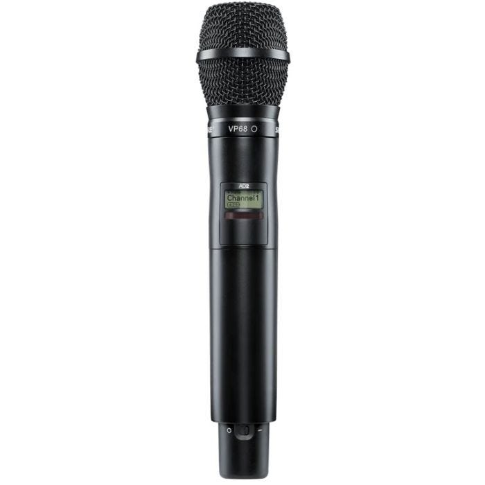 Shure AD2/VP68=-G56 Émetteur numérique à main, capsule VP68, série Axient Digital G56 (470-636 MHz)
