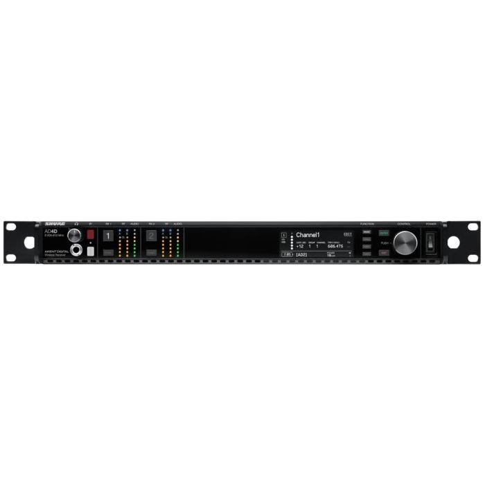 Shure AD4DE=-B Récepteur numérique double, série Axient Digital Rx B (606-810 MHz), connexion redondante AC