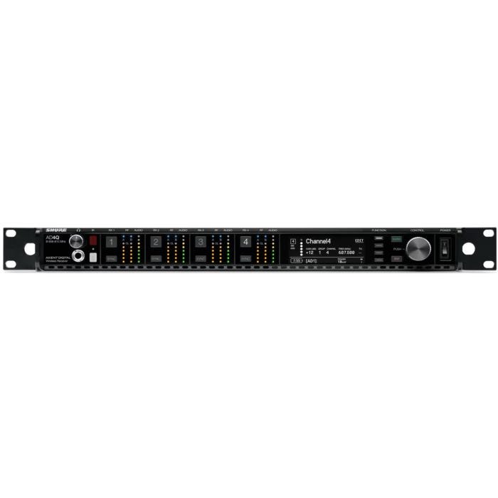 Shure AD QUAD CH DC Rx L/PTS 606-810 MHz