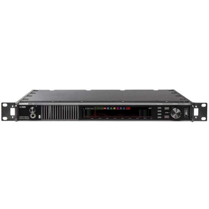 Shure AD600-DC Gestionnaire de spectre Axient Digital (174 MHz-2.0 GHz), connexion redondante DC