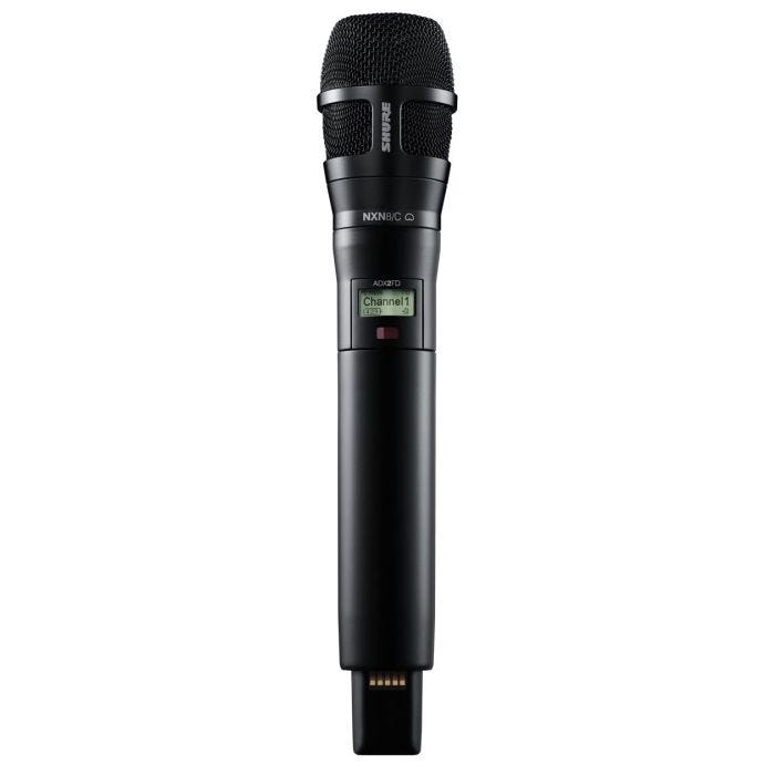 Shure ADX2FD / N8CB=-G56 Émetteur numérique à main, capsule N8CB, série Axient Digital G56 (470-636 MHz), avec ShowLink® et Frequency Diversity