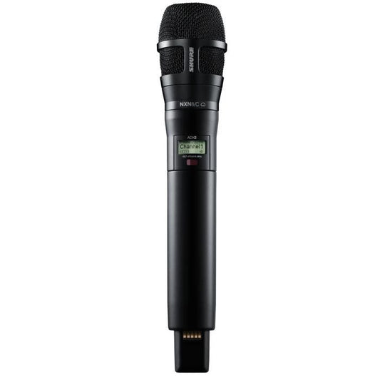 Shure ADX2 / N8CB=-G56 Émetteur numérique à main, capsule N8CB, série Axient Digital G56 (470-636 MHz), avec ShowLink®