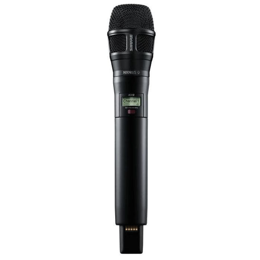 Shure ADX2 / N8SB=-G56 Émetteur numérique à main, capsule N8SB, série Axient Digital G56 (470-636 MHz), avec ShowLink®