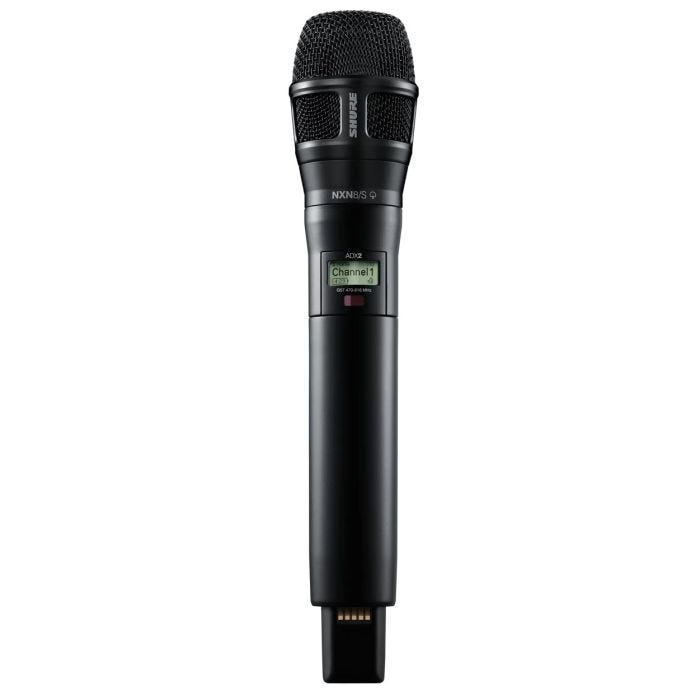 Shure ADX2 / N8SB=-G56 Émetteur numérique à main, capsule N8SB, série Axient Digital G56 (470-636 MHz), avec ShowLink®