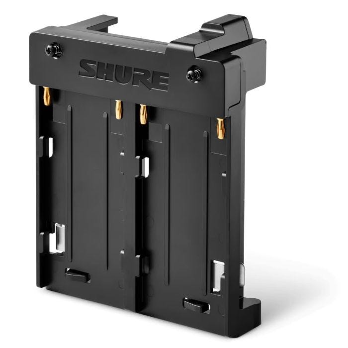 Shure ADX5BS-L Support d'accu pour récepteur Axient® Digital ADX5D (à associer avec batteries ADX5BS-AA)