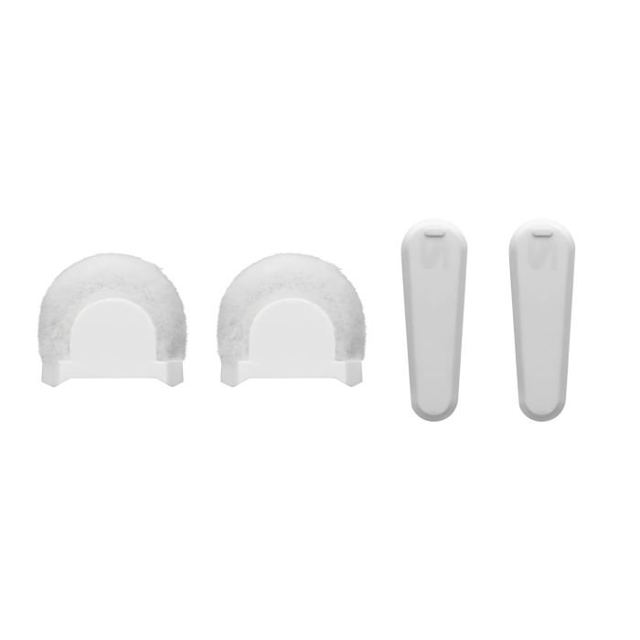 Shure 2 WINDSCREENS, 2 CLIPS COVERS, WHITE