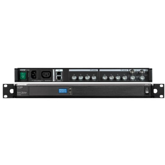 Shure AXT630E Distributeur Axient 4 sorties + cascade, avec filtres en entrée sélectionnables de 60 MHz