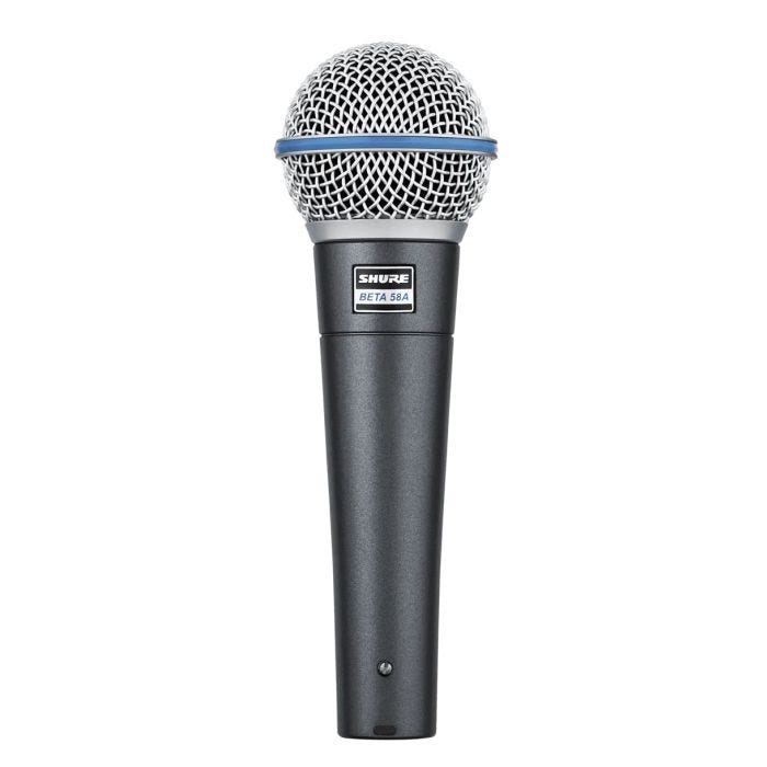 Shure Beta 58A Microphone main dynamique, supercardioide