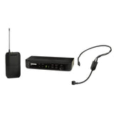 Shure BLX14E/P31-K3E Système comprenant 1 récepteur BLX4, 1 émetteur BLX1 avec micro serre-tête PGA31 (606-630 MHz)