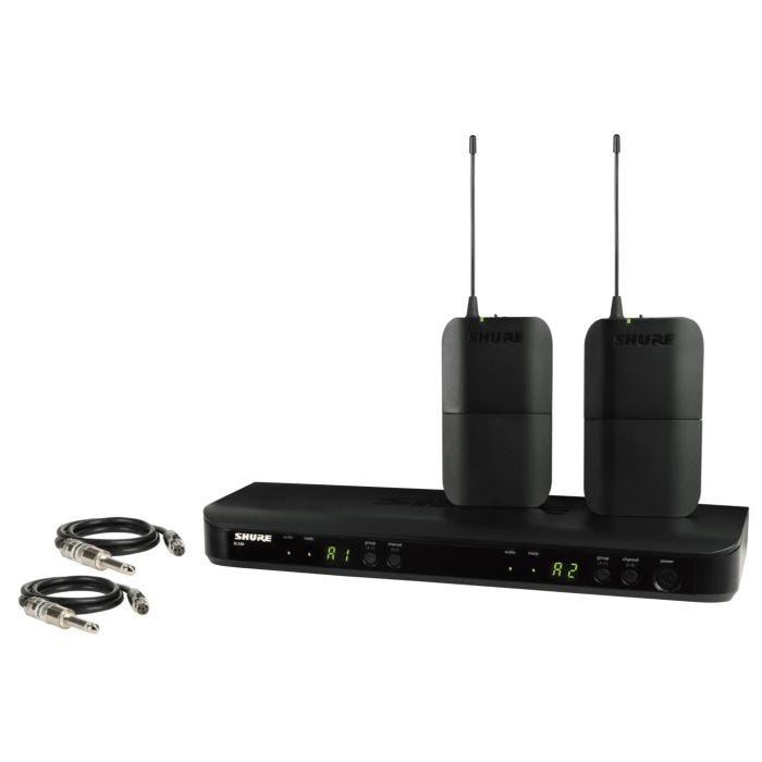 Shure BLX188 DUAL BODYPACK SYS W/ TWO WA302