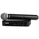 Shure BLX24E/B58-M17 Système comprenant 1 récepteur BLX4 et 1 émetteur à main BLX2/B58 (662-686 MHz)