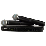 Shure BLX288E/B58-H8E Système comprenant 1 récepteur double BLX88 et 2 émetteurs à main BLX2/B58, 518-542MHz (518-542 MHz)