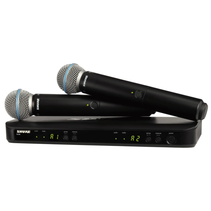 Shure  BLX288/B58 Black Stage/performance microphone