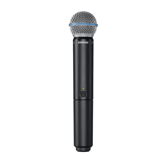 Shure BLX2/B58=-M17 Émetteur analogique à main, capsule BETA58A, série BLX M17 (662-686 MHz)