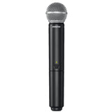 Shure BLX2/SM58=-M17 Émetteur analogique à main, capsule SM58, série BLX M17 (662-686 MHz)
