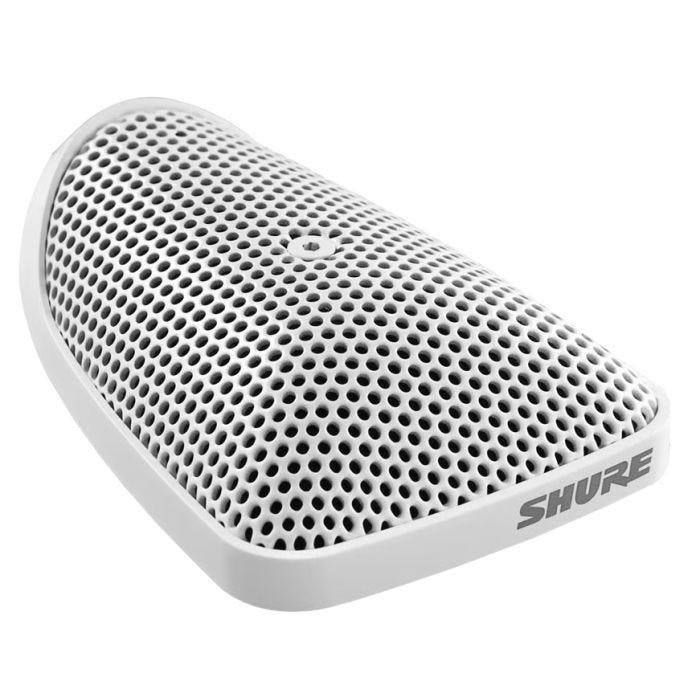 Shure Centraverse CVB-W / O Micro de surface omnidirectionnel, sans témoin, sans câble, blanc