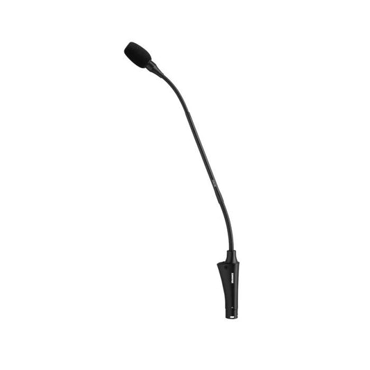 Shure Centraverse CVG12S-B / C Micro col de cygne 12’’ (30,5cm) cardioïde, switch et témoin bicolore, DualFlex, XLR 3 broches, noir