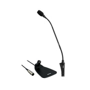 Shure GOOSENECK MIC BLK W/BASE/SWITCH/LED, 12in