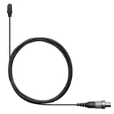 Shure DL4B/O-LM3-A Microphone DuraPlex miniature omnidirectionnel étanche, Lemo3, noir