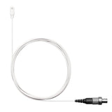 Shure DL4W / O-LM3-A microphone miniature DuraPlex omnidirectionnel étanche, blanc, LEMO3