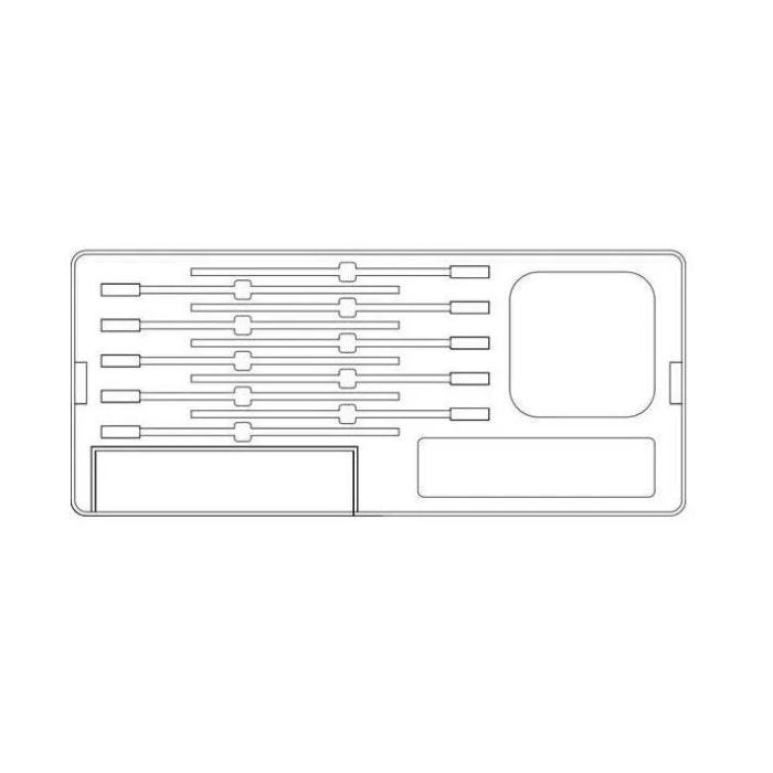 Shure Flycase for 10x MXCW640