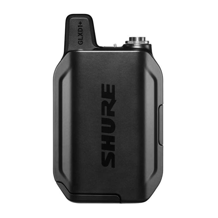 Shure GLXD1+=-Z4 Émetteur de poche numérique, série GLX-D+ (2,4GHz et 5,8 GHz)