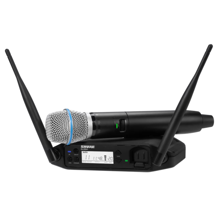Shure GLXD24+ Vocal System W/BETA87A