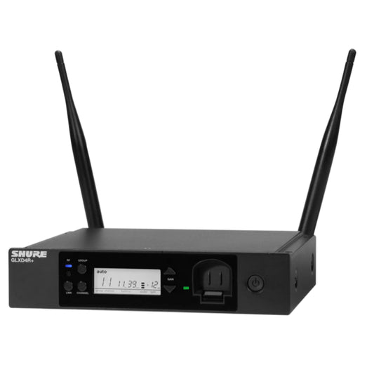 Shure GLXD4R+E=-Z4 Récepteur numérique double bande rackable, série GLX-D+ (2,4GHz et 5,8 GHz)