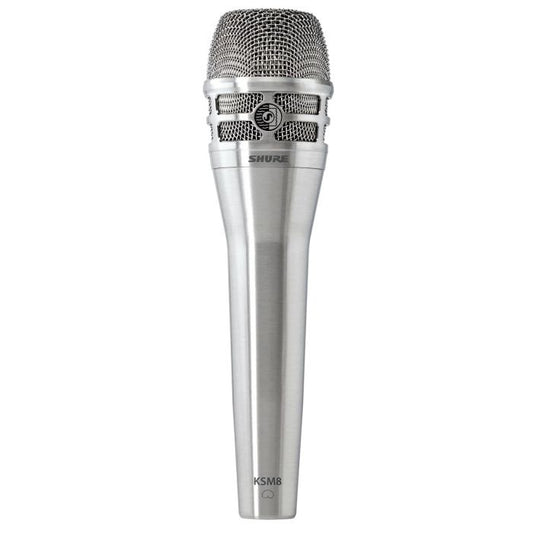 Shure KSM8/N Microphone voix dynamique cardioïde Dualdyne, nickel