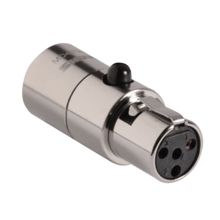 Shure MICRODOT to TA4F FOR SHURE