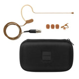 Shure MX153C / O-TQG Microphone serre-tête Microflex, omnidirectionnel, pour émetteur de poche, coloris cacao